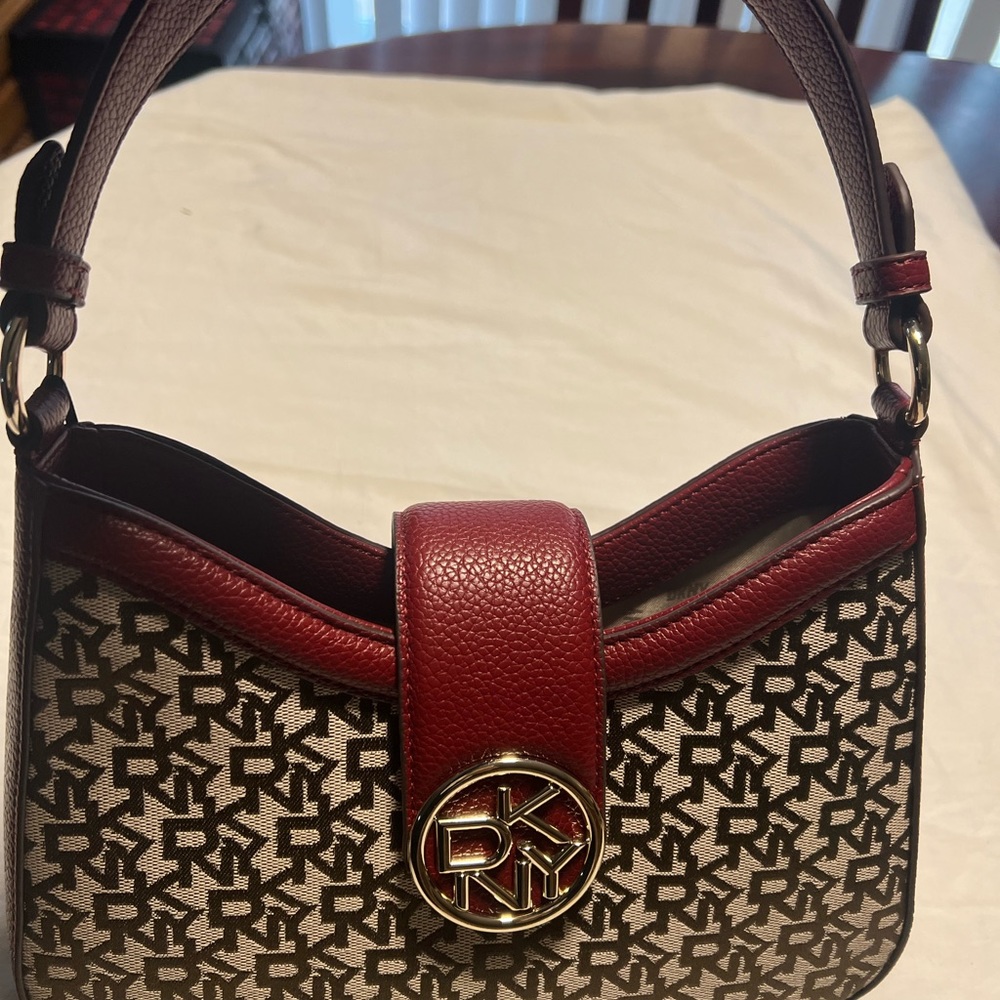 DKNY Bryce Demi Jacquard Shoulder Bag